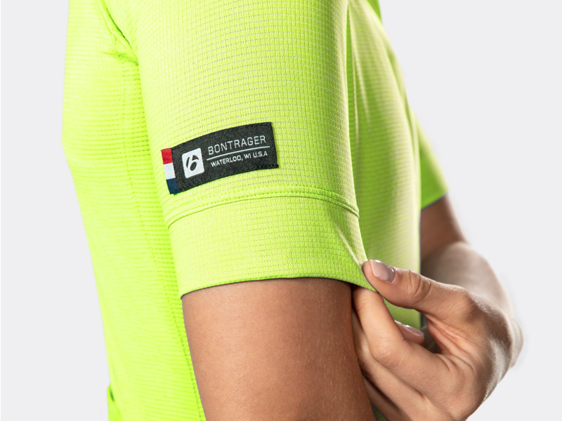 Bontrager Anara Women's Short Sleeve Jersey in Yellow-3